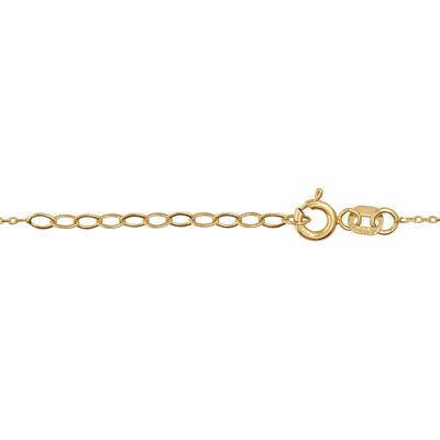 14K Solid Gold Forse Chain – Chain Extender – Minimalist & Elegant Design | Lengths 1" – 30"