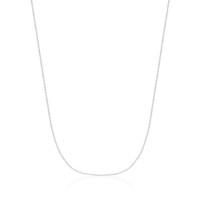 14K gold cable chain extender chain necklace, product photo